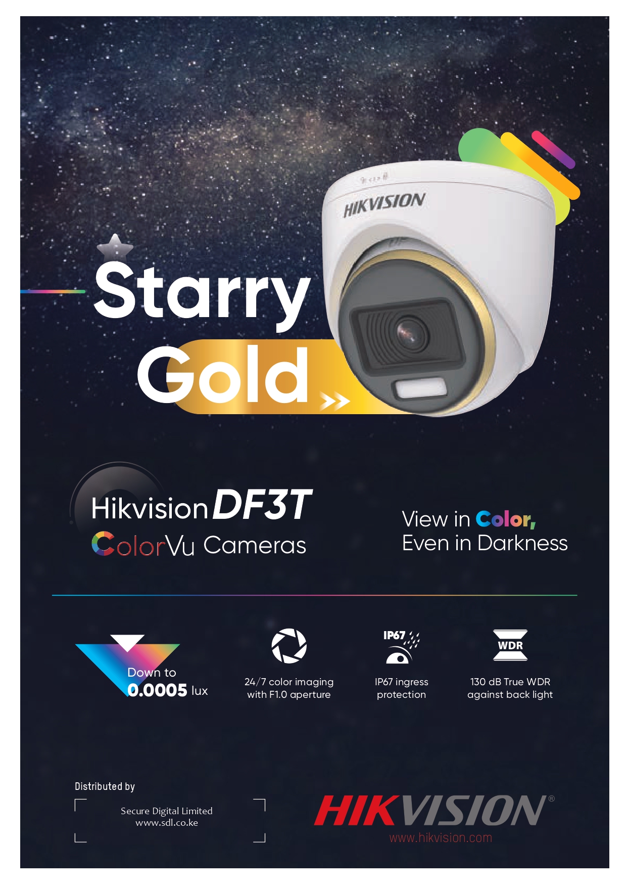 HIKVISION COLORVU CAMERAS